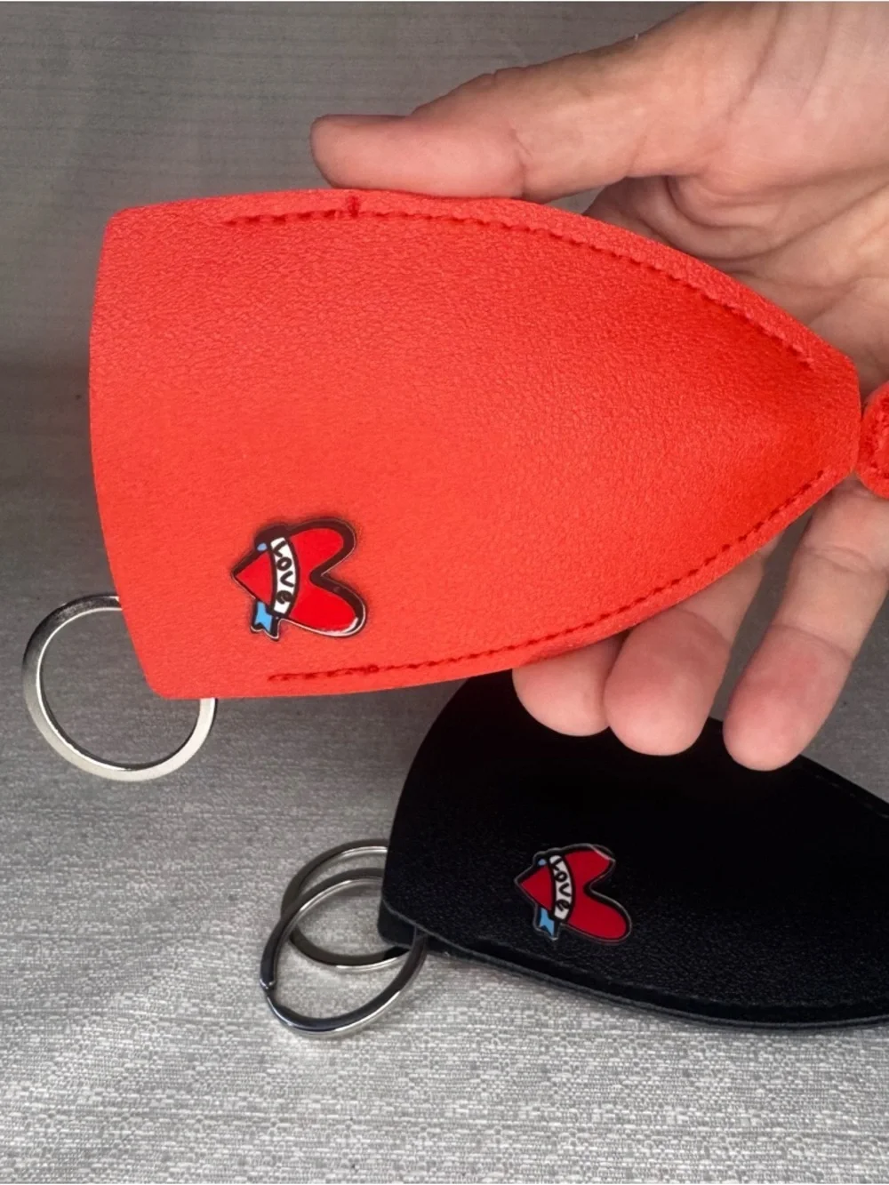 Creative Love Heart Pull Out Key Sleeve
